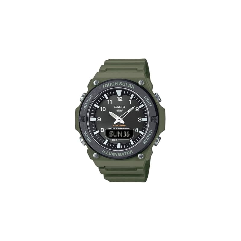 [Casio] Casio Collection Watch [Domestic Genuine Product] Tough Solar AQ-S820W-3BJF Men's Khaki