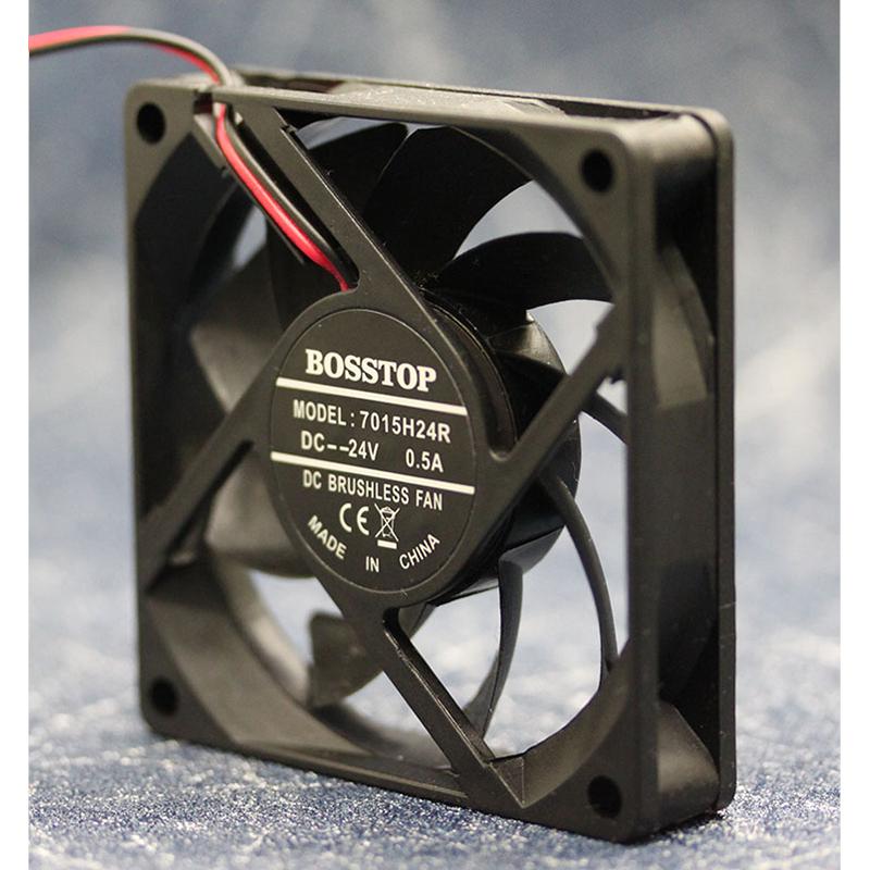 SXDOOL 7cm  7cm Ultra Thin Fan DC 24V Industrial Cooling Fan 7015 Can Be Customized 70x70x15mm Cooler 7015H24R