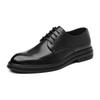 2025 Autumn and Winter New British Style Dress Business Pointed Height Wedding Shoes Groom Suit Shoes
