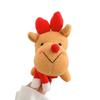 With Clap Circle Snowman Bracelet Plush Toy Santa Claus Christmas Doll Bracelet  Kids Toys Present
