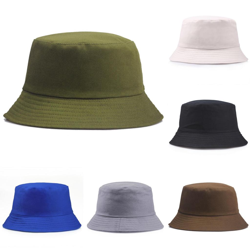 Cotton Fisherman Hat With Short Brim Sun Protection For Summer Outdoor Activities