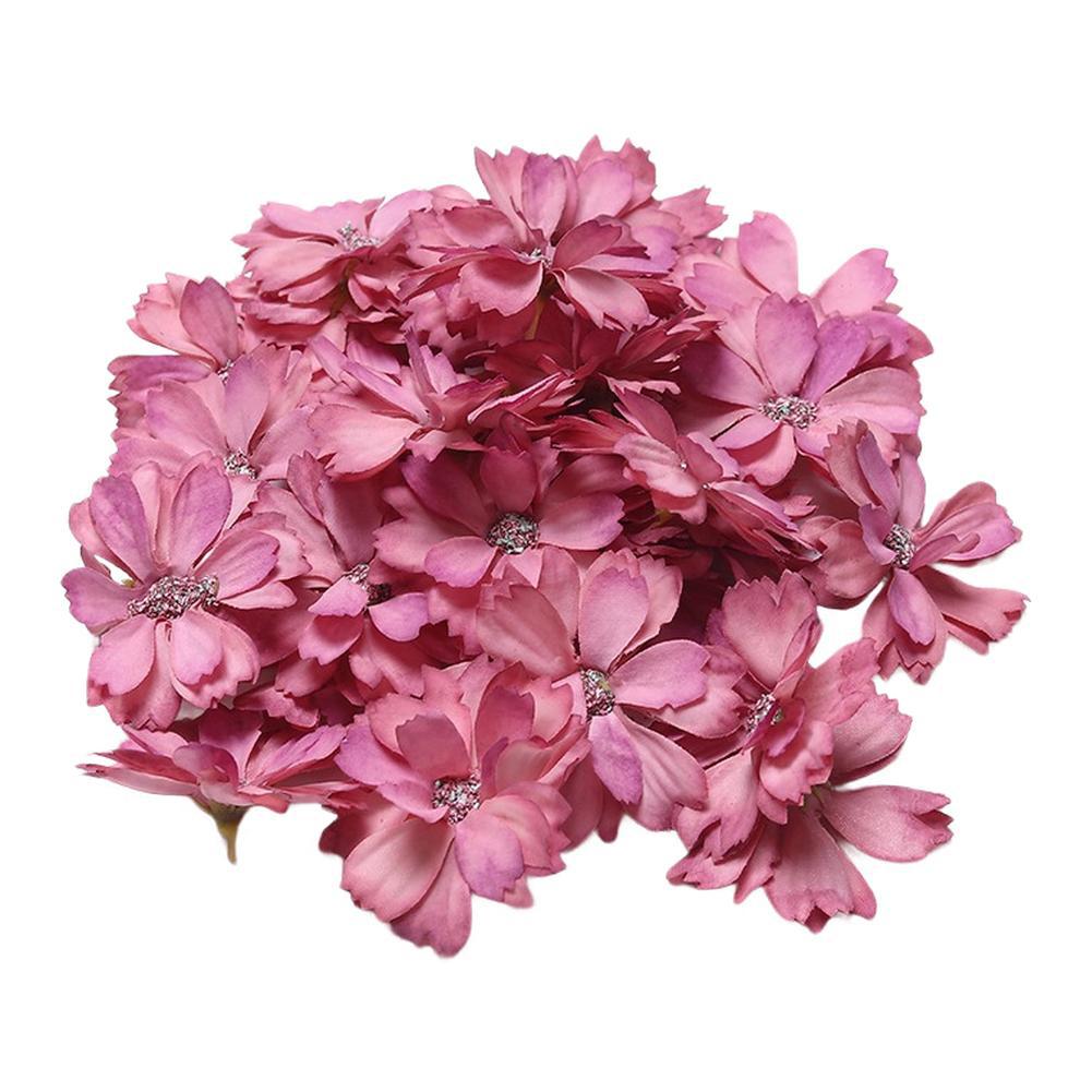 DIY Flower Decoration Silk Flower Heads Easy DIY Customization