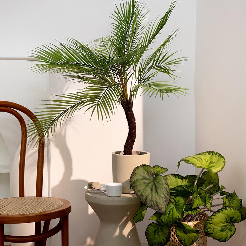 Artificial Green Plants for Indoor Decor – Potted Ornaments for Living Room or Coffee Table