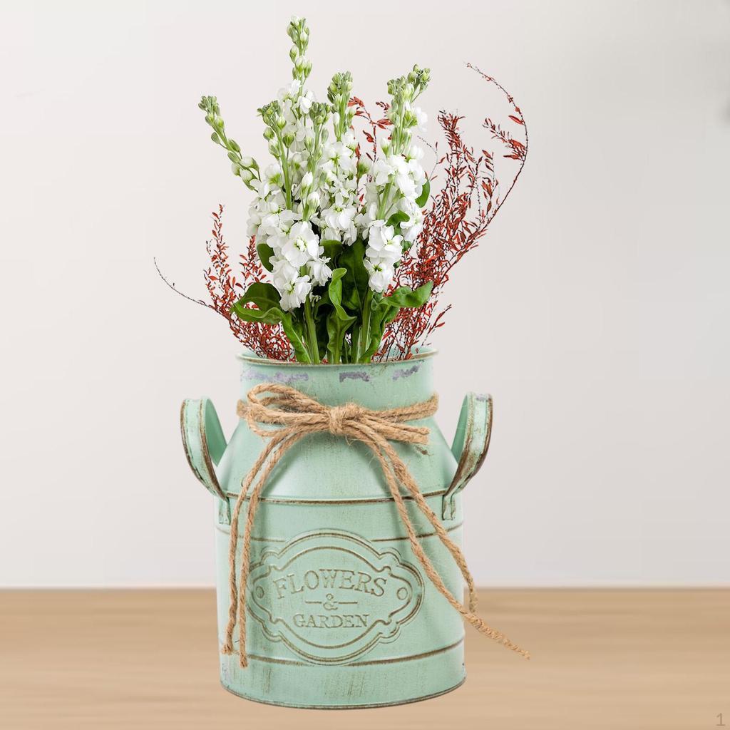 Desktop Storage Barrel for Garden Flower Arrangement