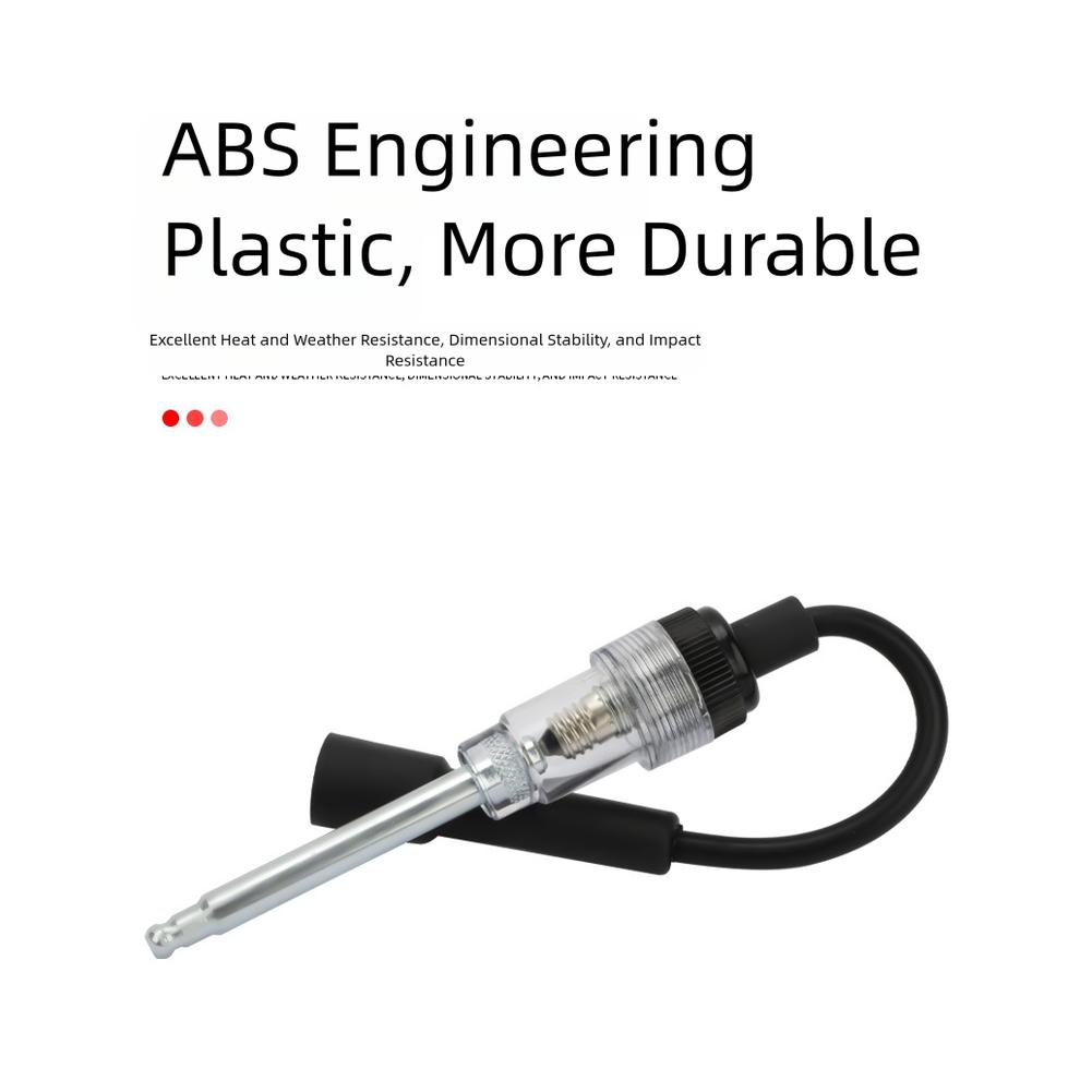 Inline Diagnostic Spark Tester for Engine Ignition System Coil with Indicator Light and Metal Connector for Cars