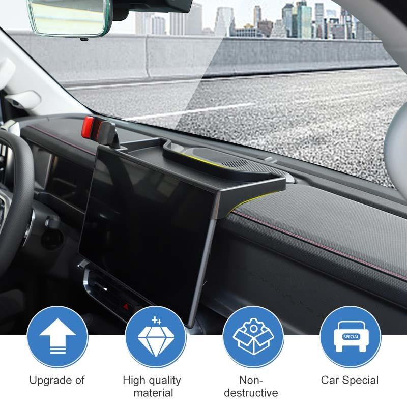 Car Center Console Phone Holder Storage Box Bracket GPS Stand Fit For  Jetour Traveler 2023 Up Shanhai T2 2024 Up Car Interior Accessories