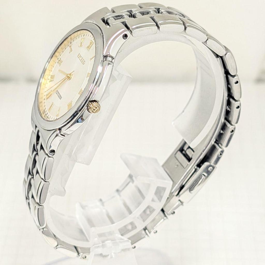 Used CITIZEN EXCEED Men's Battery Replaced Movable Item R-23