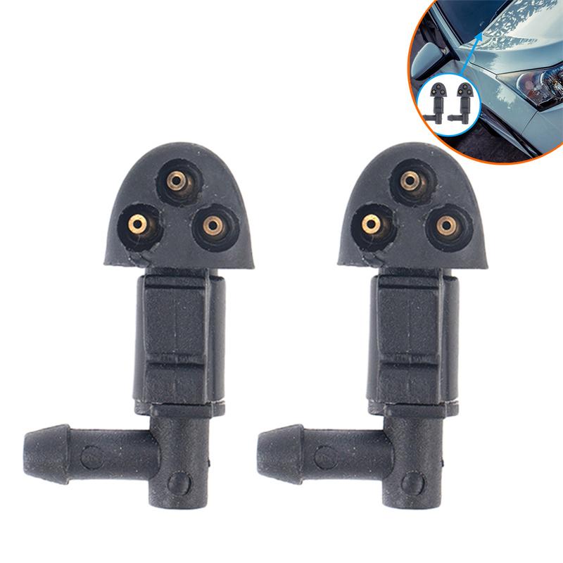 2Pcs Front Windshield Washer Nozzles 94556605 For Chevrolet Cruze MK1 2009-2016 Wiper Water Spray Nozzle
