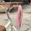 Children Bikes Handlebars Bells with Colorful Streamers Kids Bikes Bells Bicycles Grip Ribbon Cyclings Accessories