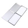 44/54/104 Grids Portable Square Nail Polish Palette Iron Case Nail Art Painting Storage Box Empty Diy Nail Polish Glue Palette