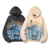 Godspeed 2025 Fall Winter Cotton Hoodie Streetwear Oversized Graphic Print Sweatshirt Men