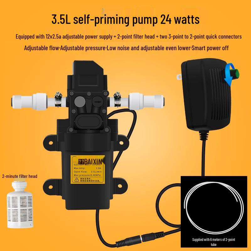 Automatic Self-Priming Water Pump Booster & Purifier System