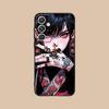 Fashion Tattoo Girl Mobile Phone Case for Samsung Galaxy S26 S25 S24 S23 S22 S21 S20 Note20 Plus FE Ultra Colorful Cover Cover
