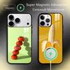 Kreative Obst-Gemüse-Kunst Handyhülle Für iPhone17,16,15,14,13,12,11 Plus,Pro Magnetisch Für Magsafe Kabelloses Laden