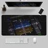 HD Airplane Speedometer Mouse Pads Plane Instrument Panel XXL Mousepad Non-slip Rubber Desk Mat Pc Gamer Deskmat Cockpit Playmat