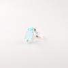 Sky Blue Topaz Gemstone 925 Sterling Silver Jewelry December Birthstone Ring RR-65-2