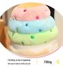 Rainbow Ice Cream Plush Pillow Toy for Kids - Cute Cone Doll for Comfort and Birthday Gifts