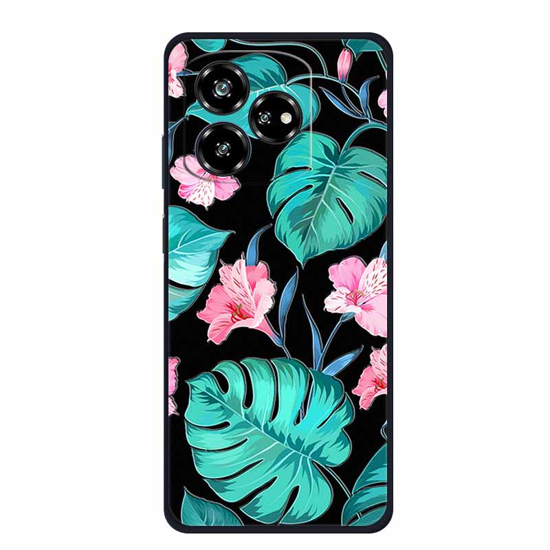 3D Relief Emboss Case For ZTE Axon 60 50 lite Blade A75 A73 4G V60 Design V50 Design 4G Black Silicone Soft Back Cover Case Capa