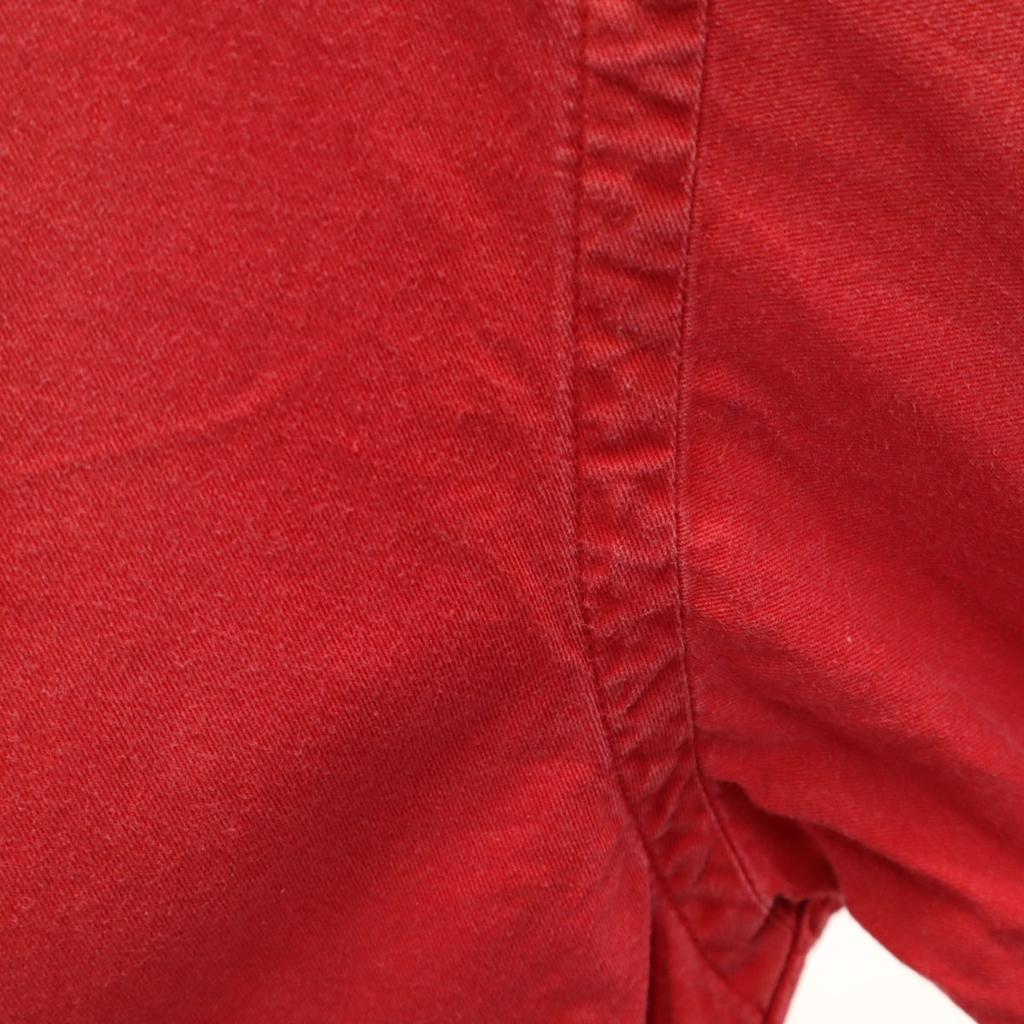 Ralph Lauren 90s Old Long Sleeve Button Down Shirt L Red Men's Used
