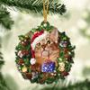 Cat Kawaii Playful Auto Hanging Ornament Colorful Christmas Tree Decor For Children