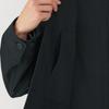 MUJI Men's Kapok Blend Herringbone Coveralls (AD0WLA5S) Black, Size XL