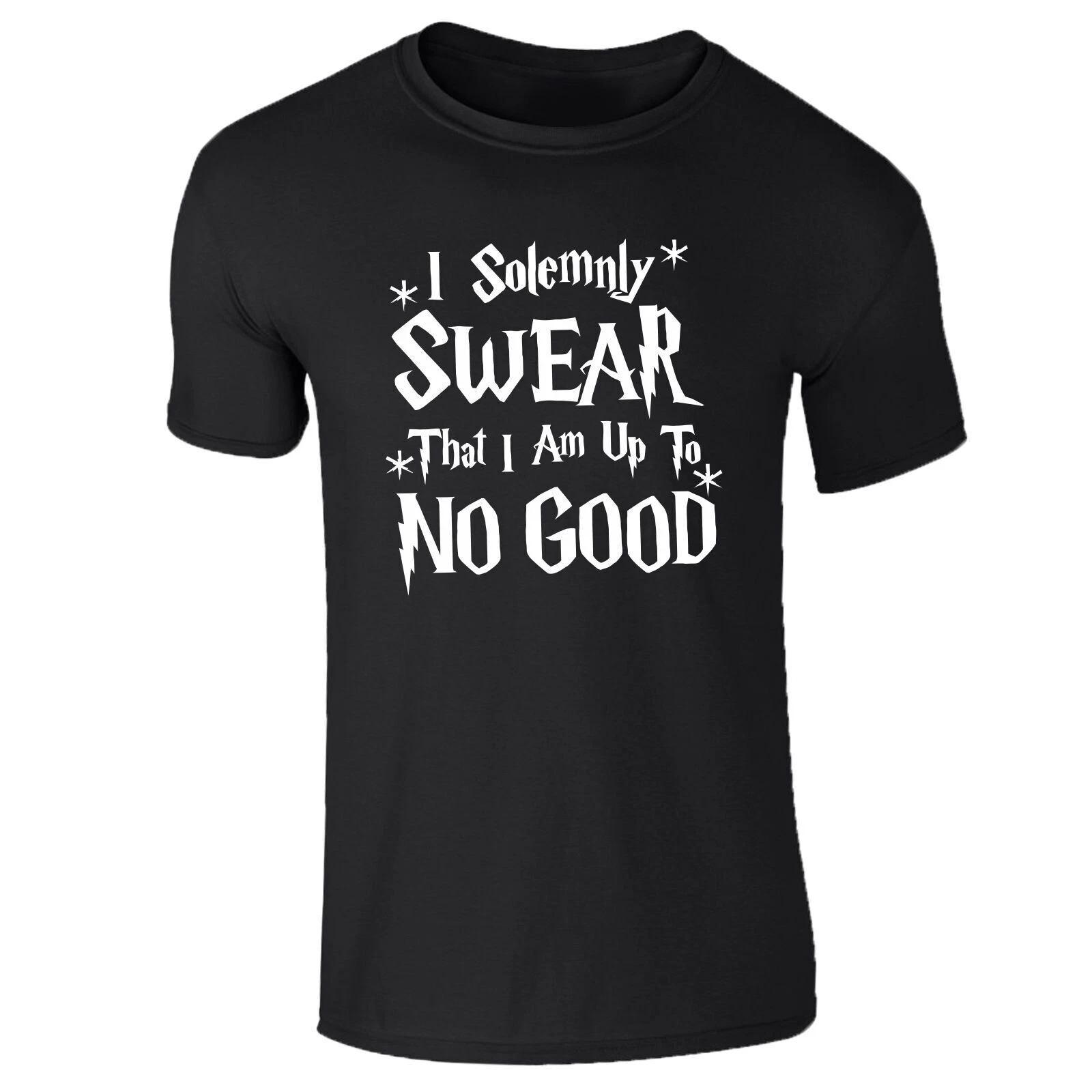 UP TO NO GOOD - FUNNY HARRY POTTER SLOGAN Mens Womens Kids Girls Boys T-Shirt 3XL