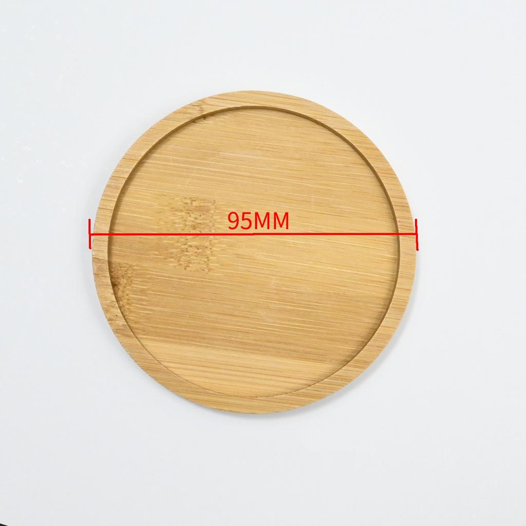 Simple Bamboo Coasters Retro Handmade Heat Insulation Non-slip High Temperature Coaster Table Decoration and Accessories