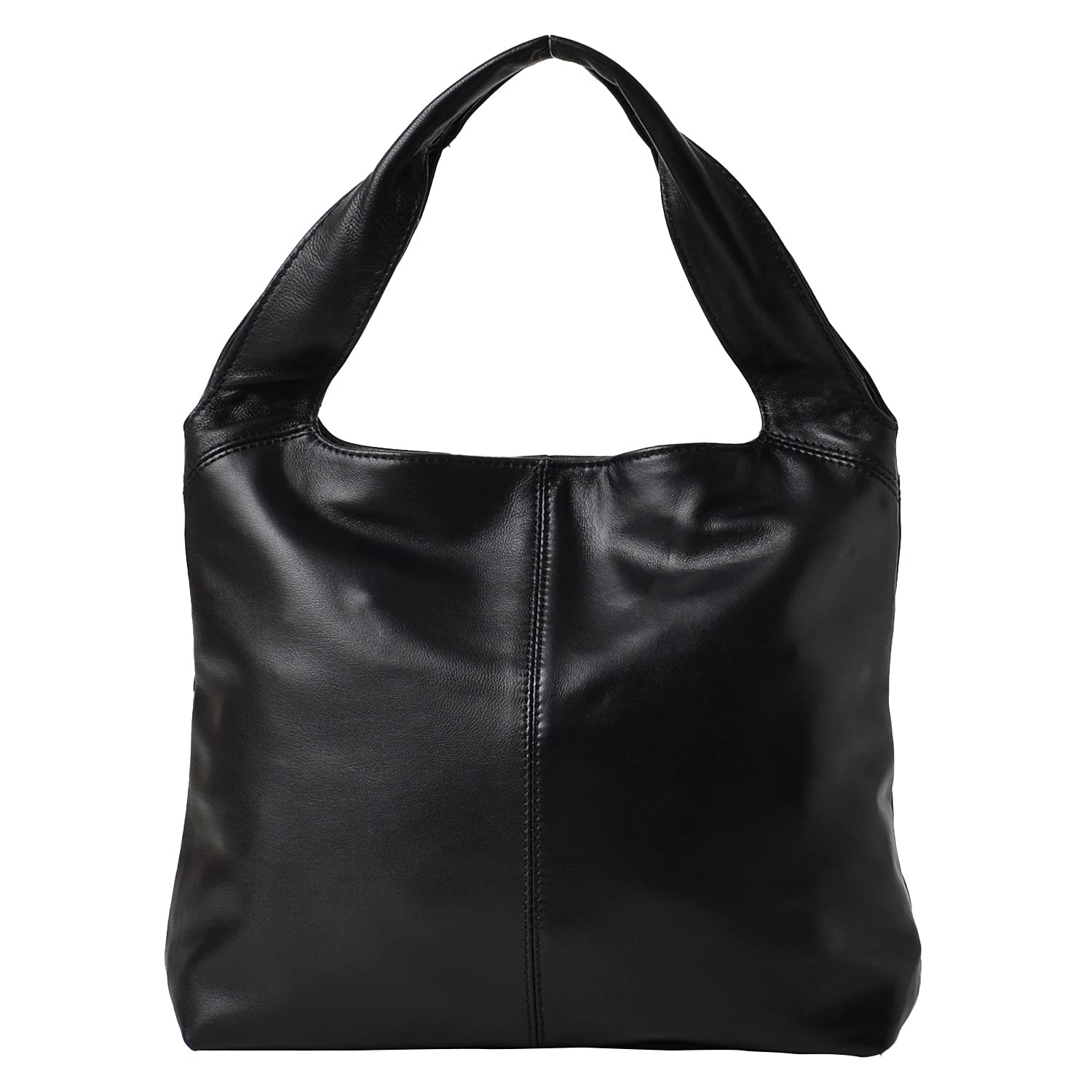 

Genuine Leather Tote Bag for Lamb Petit Manon Black [Notre Favori] Women, Leather, Small, Plus, Lamb, чорний