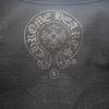 CHROME HEARTS S Long-sleeved T-shirt Black Cotton Mens