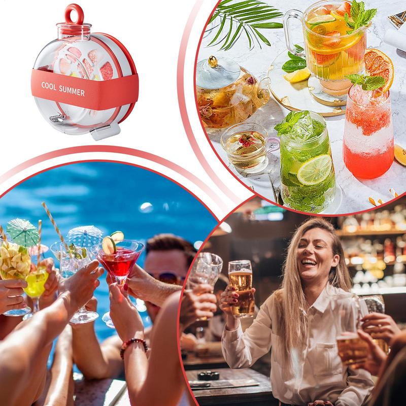 Water Bottle Ice Mold Ice Maker Bottle With Multiple Grids Multipurpose Kitchen Supplies For Water Cocktails Coffee Drinks Tea