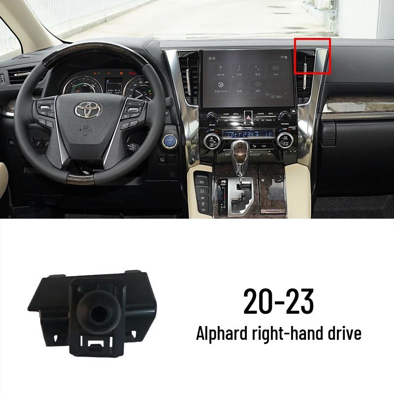 Car Phone Holder for Toyota 6th Gen Camry, Corolla, Highlander - Clip Base Accessory