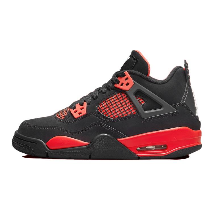 (GS) Air Jordan 4 Retro  Red Thunder  Kids  408452-016 EU 35.5