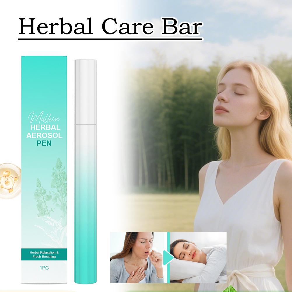 Herbal Lung Purifier Protect Liver Cleansing Stick Relieve Driving Fatigue Drowsiness Refreshing Mint Essential Energy Pen