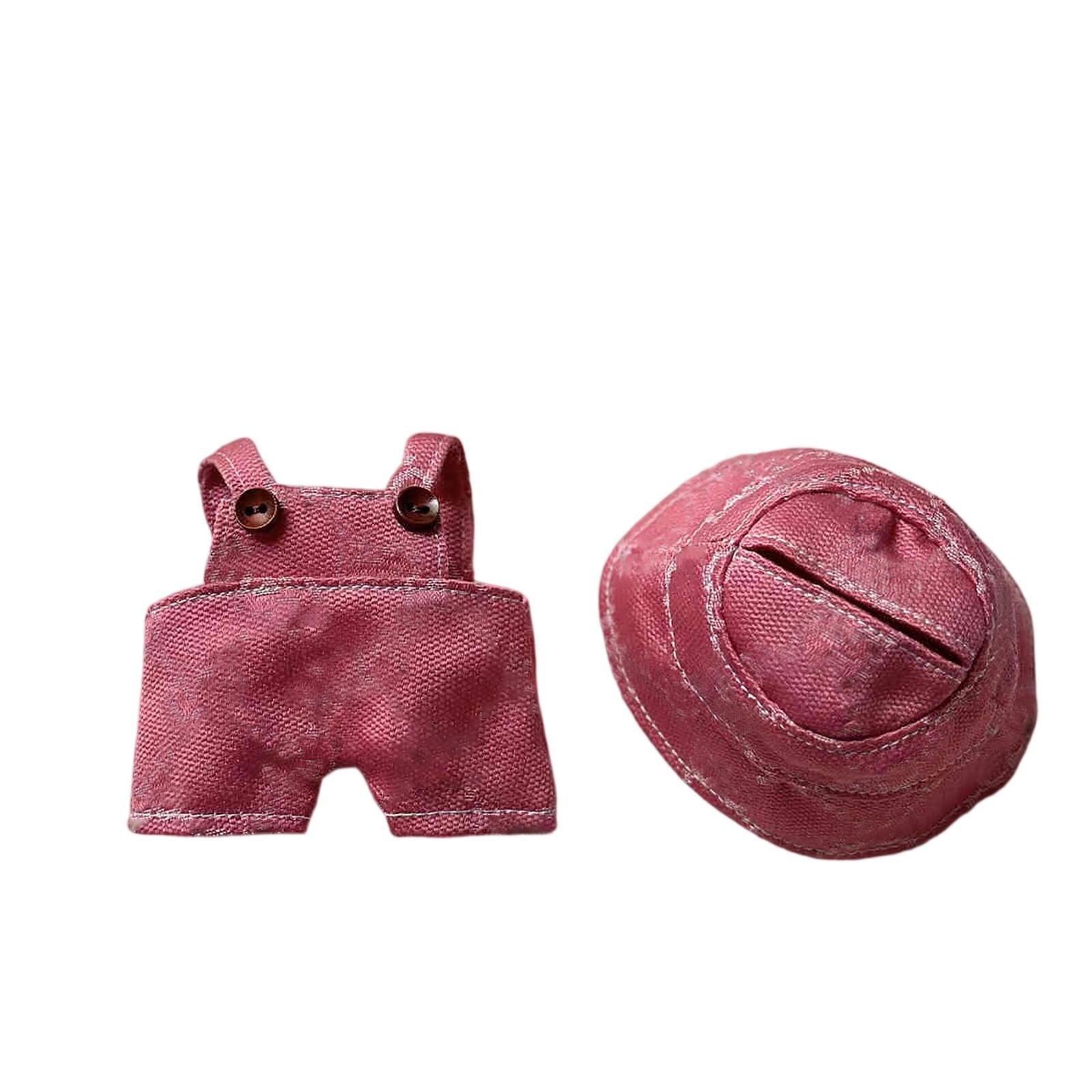 

Детская одежда первого и второго поколения, 17 см, кукольная одежда, аксессуары, комбинезоны One Size розовый