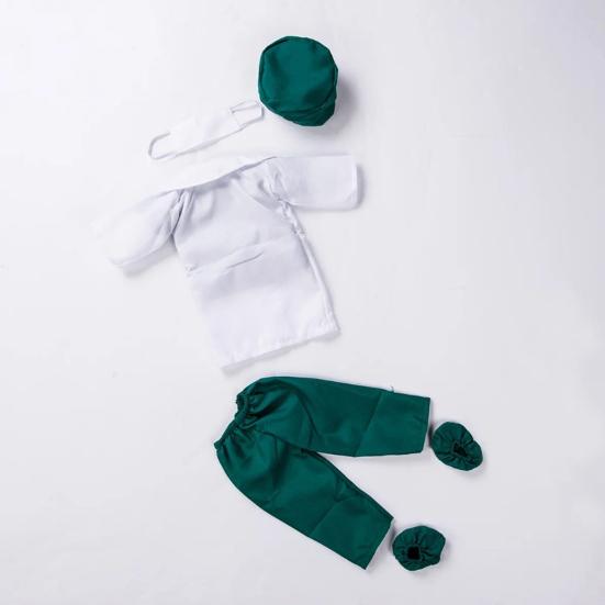 Doll Clothes Set for 18'' American Girls Cute Baby Doll Attire for Role Play Easy-to-Wear Dress Clothes for Girls Entertainment