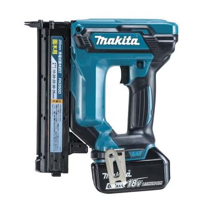 Makita 35mm cuie lemn frontală reîncărcabilă 18V6Ah cu și carcasă baterie FN350DRG, încărcător,