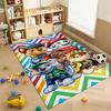 Paw Patrol Police Pup Rectangular Rug Soft Texture Nonslip Carpet For Bedroom Door Living Room Area Home Decor New Year Gift