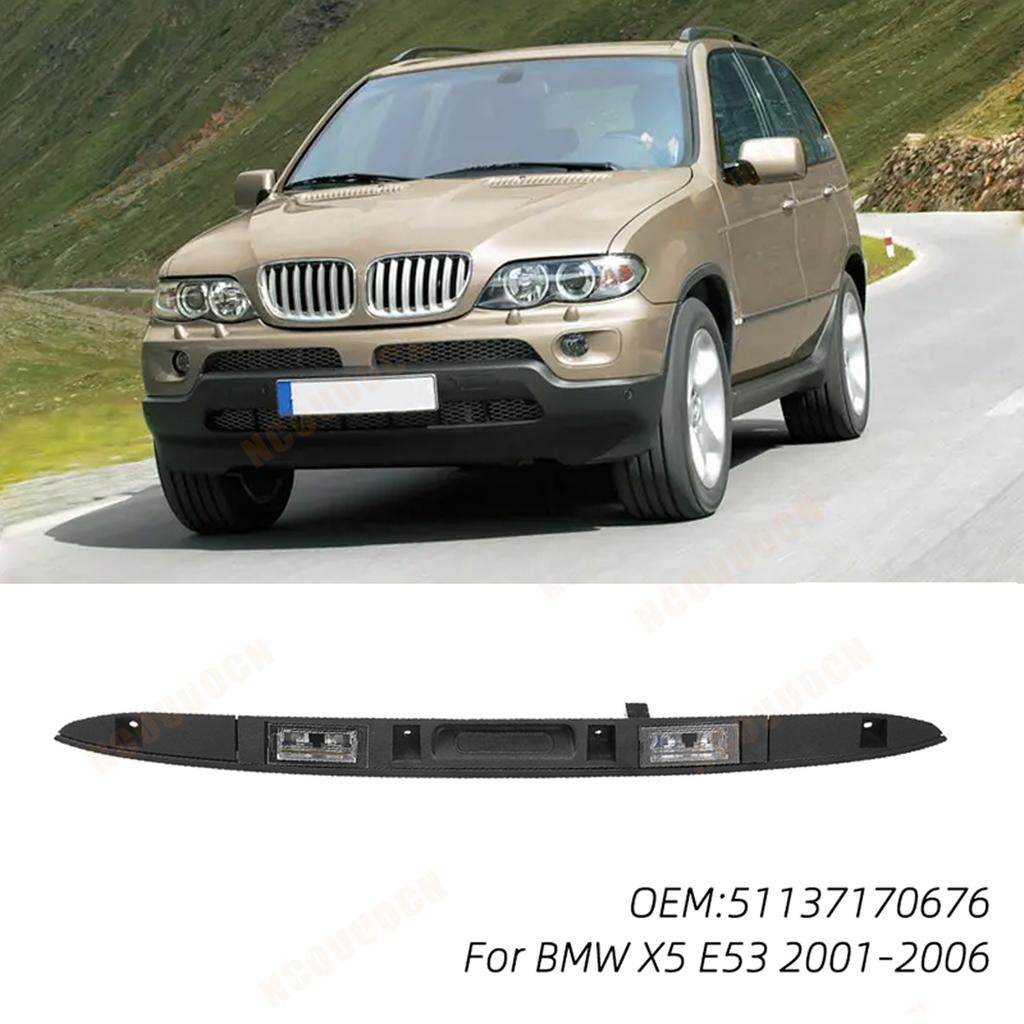 51137170676 Touring Boot Trunk Lid Rear Handle Grip With Key Button For BMW X5 E53 2001-2006 Boot Trunk Lid Rear Handle Grip