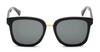 Bottega Veneta Asian BV1095SA Women's Sunglasses, Fit, 001, Black/Gray