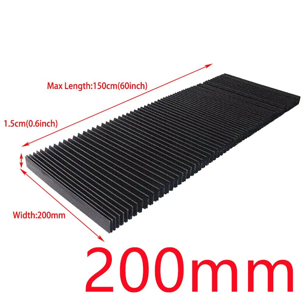 CNC Milling Machine Flexible Guard Dust Cloth Three-proof Cloth Protective Flat Accordion Bellows Cover Tool