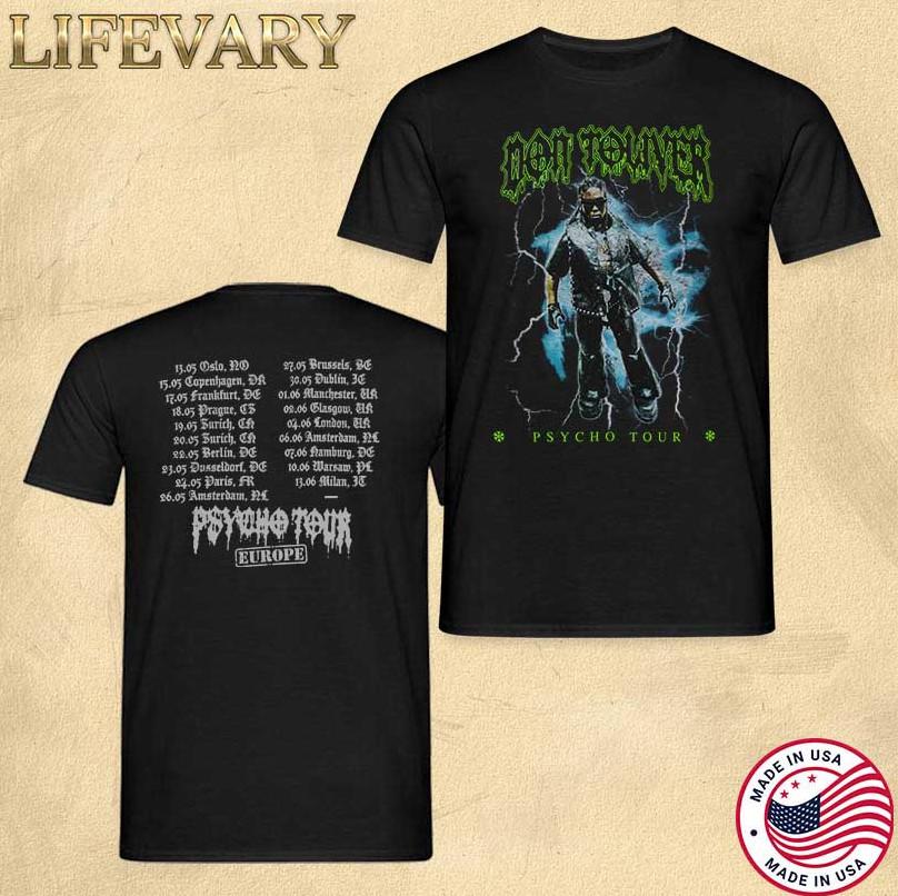 Don Toliver Psycho Tour Unisex TShirt Retro HipHop amp; Rap Tour Merch Unisex T-Shirt S