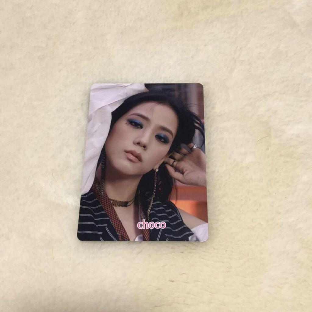 [USED] BLACKPINK JISOO trading card