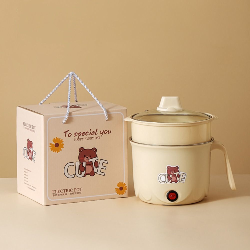 Anti Scalding Non-stick Electric Cooker Dry Boil Protection Non-stick Hot Pot  Dormitory