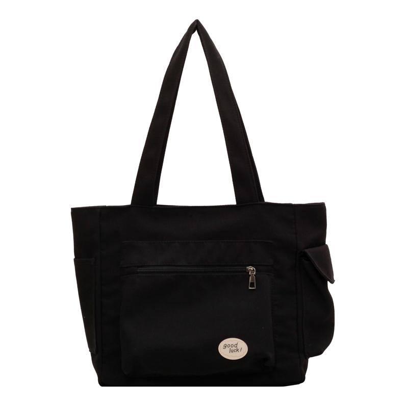 New Women's Oxford Tote Bag - Large Capacity Fashion Shoulder Bag for Students & Commuters