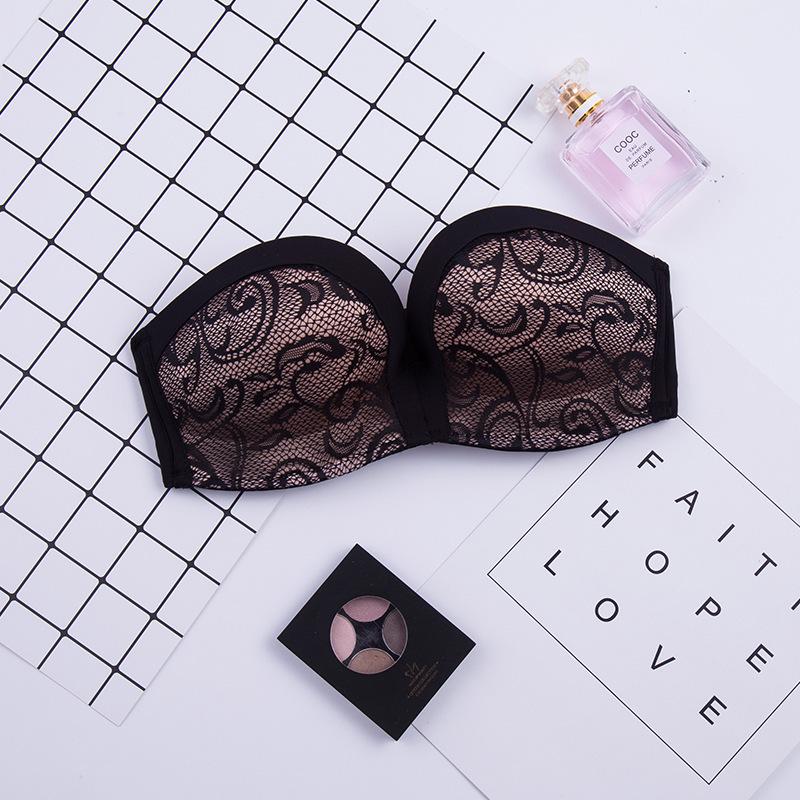 

Бюстгальтер без бретелек Miracle - женский беспроводной, собранный, сексуальный невидимый бюстгальтер для свадебных платьев 32B