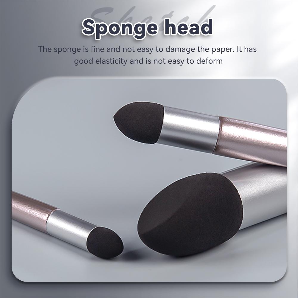 1/3Pcs Artist Blending Pen Washable Sketch Rubbing Sponge Brush Reusable Drawing Art Blenders Correcting Lightening & Highlight