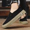Fashion Breathable Summer Men's Canvas Shoe Comfortable Low-cut Vulcanized Shoes Men Espadrille Non-slip Casual Shoe Men Flats Shoes