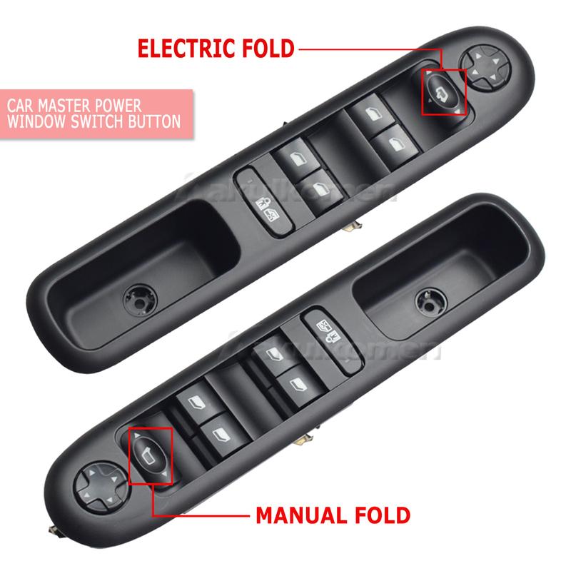 For Peugeot 3008 5008 Hatchback Wagon Car Electric Master Power Window Control Switch Glass Button 96650620ZD 96650621ZD