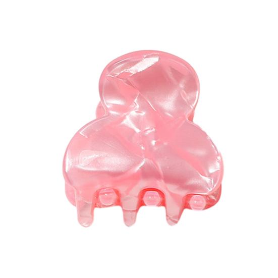 Small Hair Claw Jelly Color Hair Styling Clip Mini Size Updo Shark Hair Claw Versatile Hair