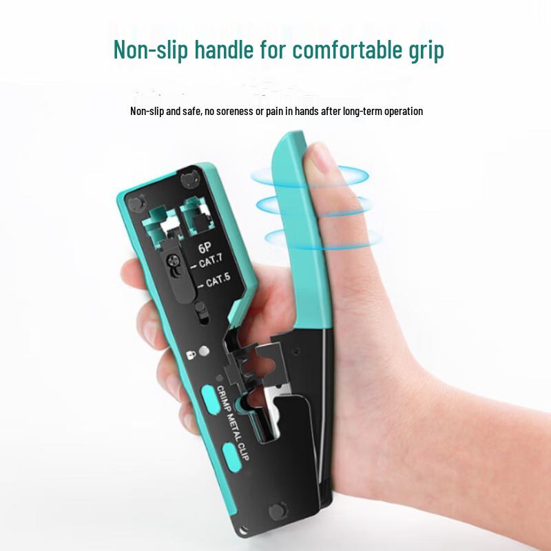Cat6/Cat7 RJ45 Network Cable Crimping Tool